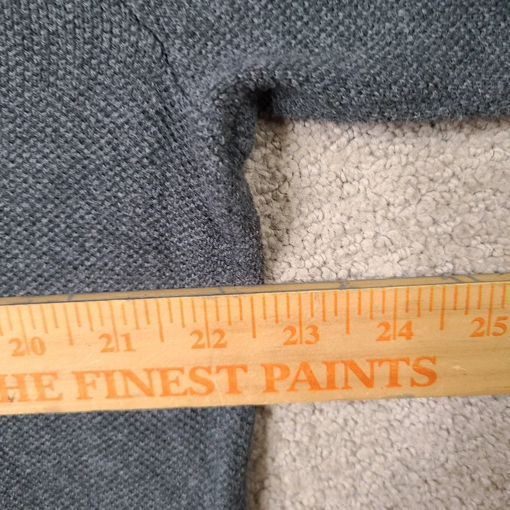 J Crew Sweater Mens XL Gray Crew Neck Cotton Long Sleeve Casual Pullover Soft